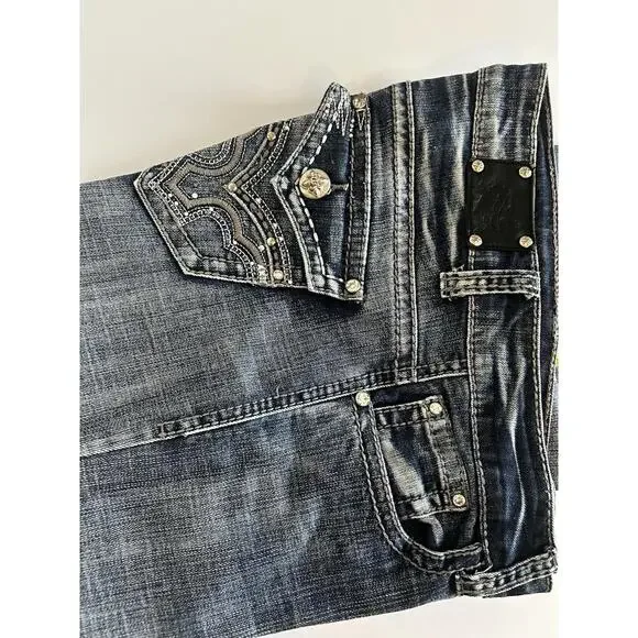 Wired Heart 29‎ Women's Blue Jeans - Picture 2 of 10